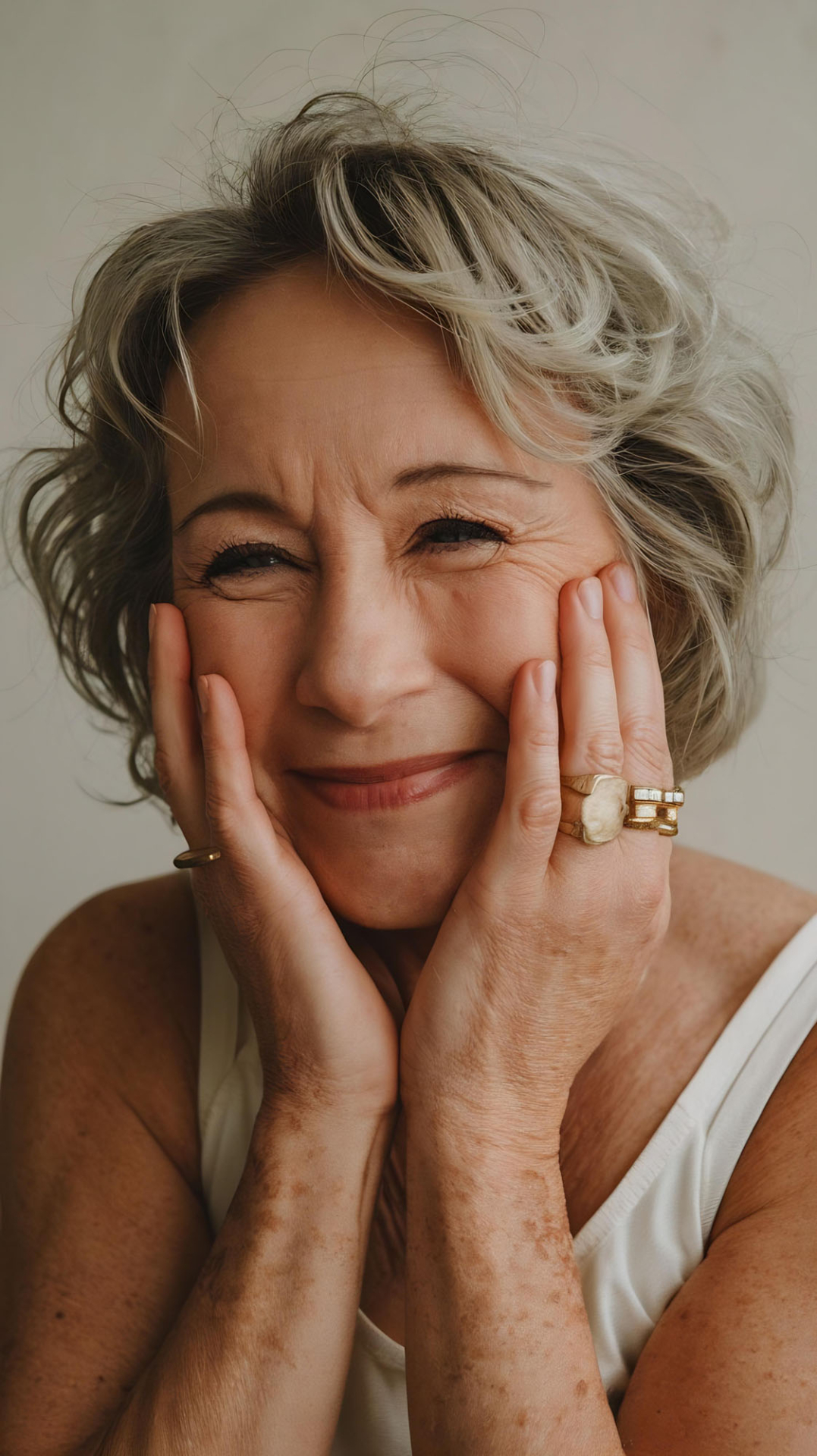 50 year old woman emotional dynamic pose (1)